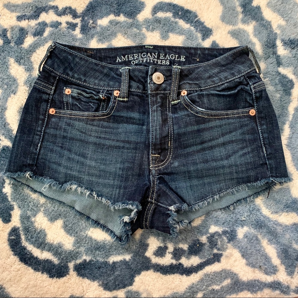 American Eagle Hi-Rise Festival Shortie